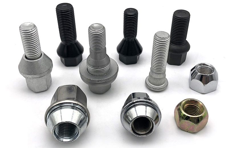 Wheel nuts and bolts